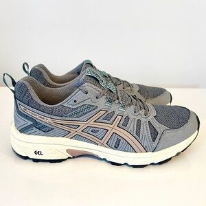 ASICS Gel-Venture 7 Womens Trail Running Shoes Gray Size 9.5